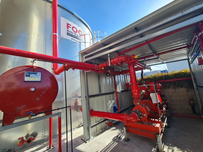 מערכת כיבוי אש - פוגו מערכות בטיחות